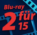 Müller.de: 2 Blu-ray für 15€ Aktion