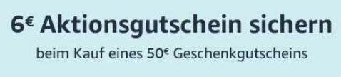 6 gutschein amazon