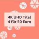 Amazon.de: Vier 4K UHD Blu-rays für 48,74 EUR (bis 23.11.20)