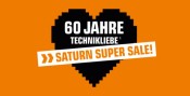Saturn.de: 60 Jahre Technikliebe – Super Sale mit Filmangeboten (4K UHD Steelbooks ab 6,99€)