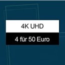 Amazon.de: 4 UHD-Blu-rays für 50€