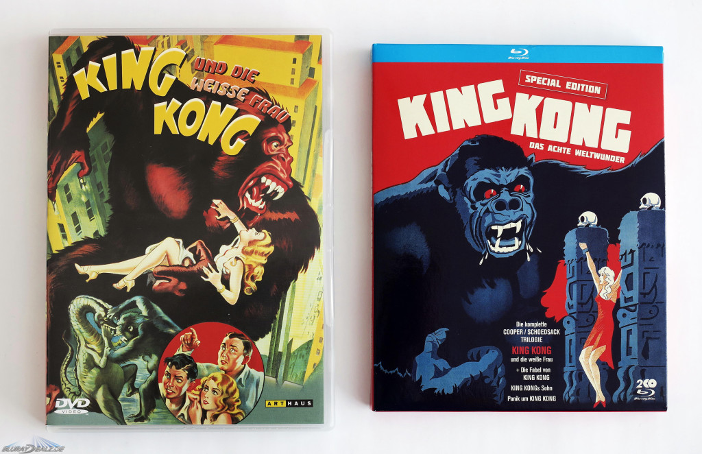 King Kong - DVD vs Blu-ray