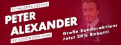 Fernsehjuwelen Shop: Schauspiel Legenden: Peter Alexander. Große Sonderaktion! Jetzt 20% auf ausgewählte Artikel sparen!