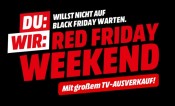 MediaMarkt.de: Red Friday Weekend (bis 10.07.22)