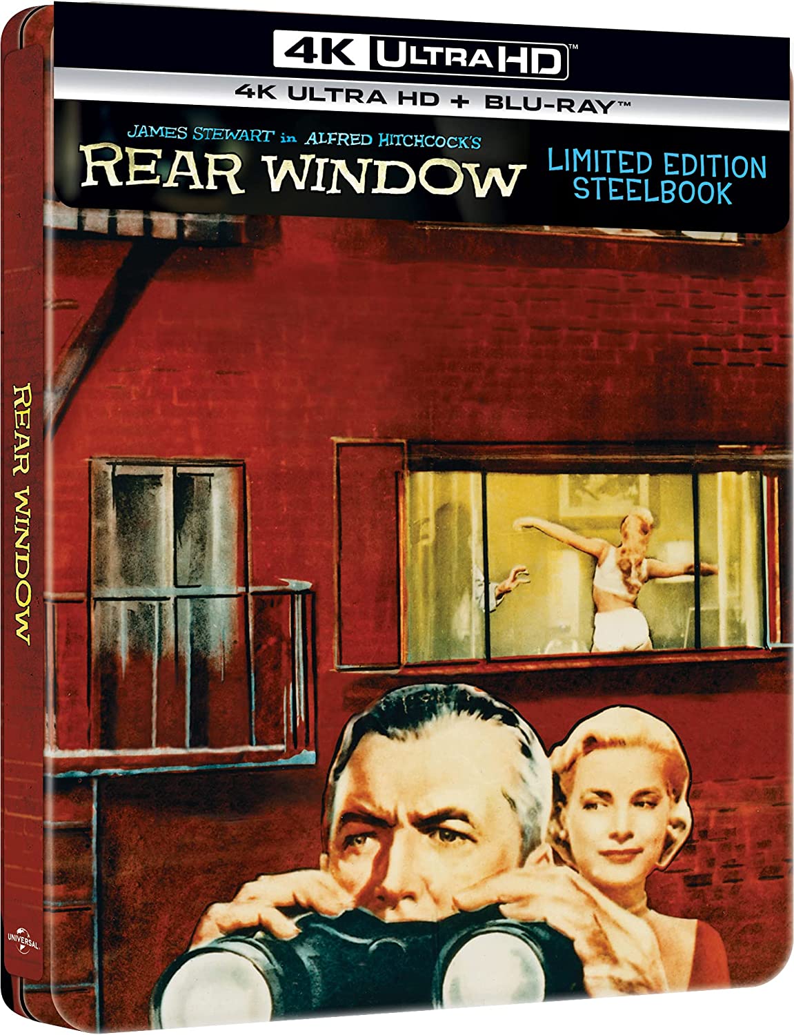 Das Fenster zum Hof (Steelbook) [4KUHD + Bluray] für 11,67€ + VSK › BlurayDealz.de