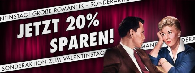 Fernsehjuwelen Shop: Große Romantik: Sonderaktion zum Valentinstag! ! Jetzt 20% auf ausgewählte Artikel sparen!