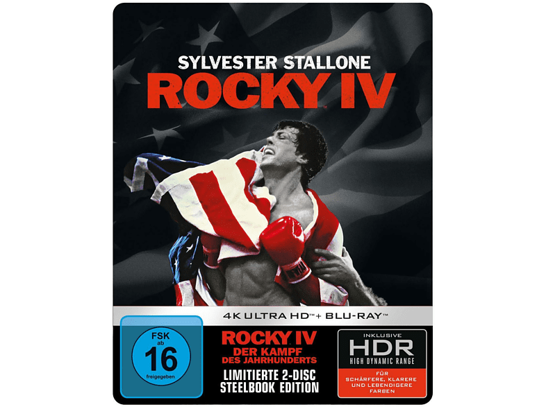 Rocky 4K UHD Steelbook Teil IV