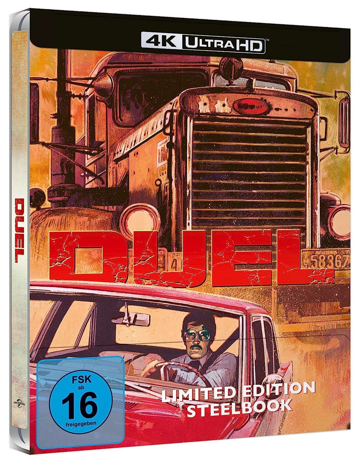 Duell (Steven Spielberg, 1971) (Steelbook) [4K UHD] für 27,99€ inkl