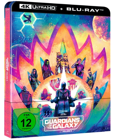 Guardians of the Galaxy Vol. 3 4K Steelbook