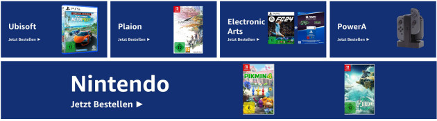 [Prime Day] Amazon.de: Videospiele und Zubehör reduziert