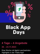 Thalia.de: Black Friday – 20% Rabatt auf Spielwaren, Filme und mehr (gültig bis 27.11.)