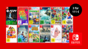 MediaMarkt.de: 3 Nintendo Switch Games für 111€