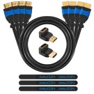 Amazon.de: mehrteilige HDMI-Kabel-Sets ab 6,29€ inkl. VSK