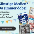 Rebuy.de: 15 % Rabatt auf Medien + kostenlosen Versand – MBW 30€ (bis 02.04.25)