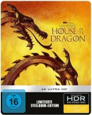 CeDe.de: House of the Dragon (Game of Thrones) – Staffel 1 (Limited Edition, Steelbook, 4 4K Ultra HDs) für 27,99€ inkl. VSK
