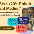 ReBuy.de: 10 – 20% Osterrabatt beim Kauf von Medien (bis 21.04.25)