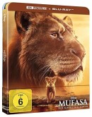 Amazon.de: Mufasa: Der König der Löwen Steelbook [4K Ultra HD + Blu-ray] für 23,47€ + VSK