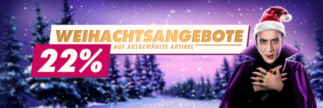 Turbine-Shop.de: Weihachtsangebote – Woche 1 – 22% Rabatt auf ausgewählte Titel