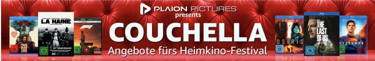 Amazon.de: Neue Aktionen u.a. Couchella – Angebote fürs Heimkino-Festival