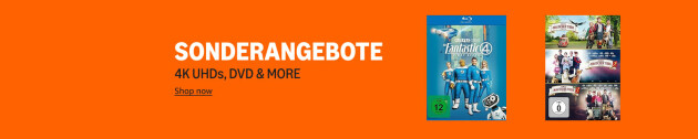 Amazon.de: Sonderangebote – 4K UHDs, Blu-rays & More (bis 31.01.26)