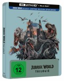 Amazon.de: Jurassic World – Limited Ultimate Steelbook Trilogy [4K Ultra HD] + [Blu-ray] für 40,23€ + VSK