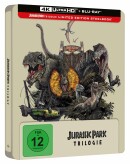 Amazon.de: Jurassic Park – Limited Ultimate Steelbook Trilogy [4K Ultra HD] + [Blu-ray] für 41,20€ + VSK