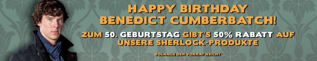 Polyband Shop: Sherlock Aktion mit 50% Rabatt